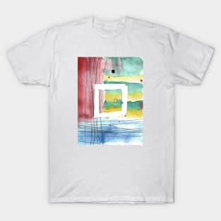 "Endless Summer" Abstraction T-Shirt